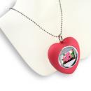 Digital Photo Keychain 1.1 inch (Heart Shape)