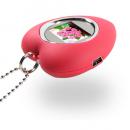 Digital Photo Keychain 1.1 inch (Heart Shape)