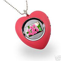 Digital Photo Keychain 1.1 inch (Heart Shape)