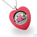 Digital Photo Keychain 1.1 inch (Heart Shape)