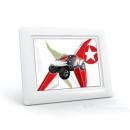 Piano glossy finish 8 inch digital frames