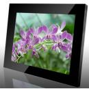12 inch acrylic black digital photo frame