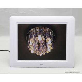 Piano glossy finish 8 inch digital frames