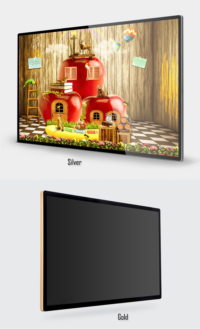 Full HD 65 inch large Digital Photo Frames, Ad Player