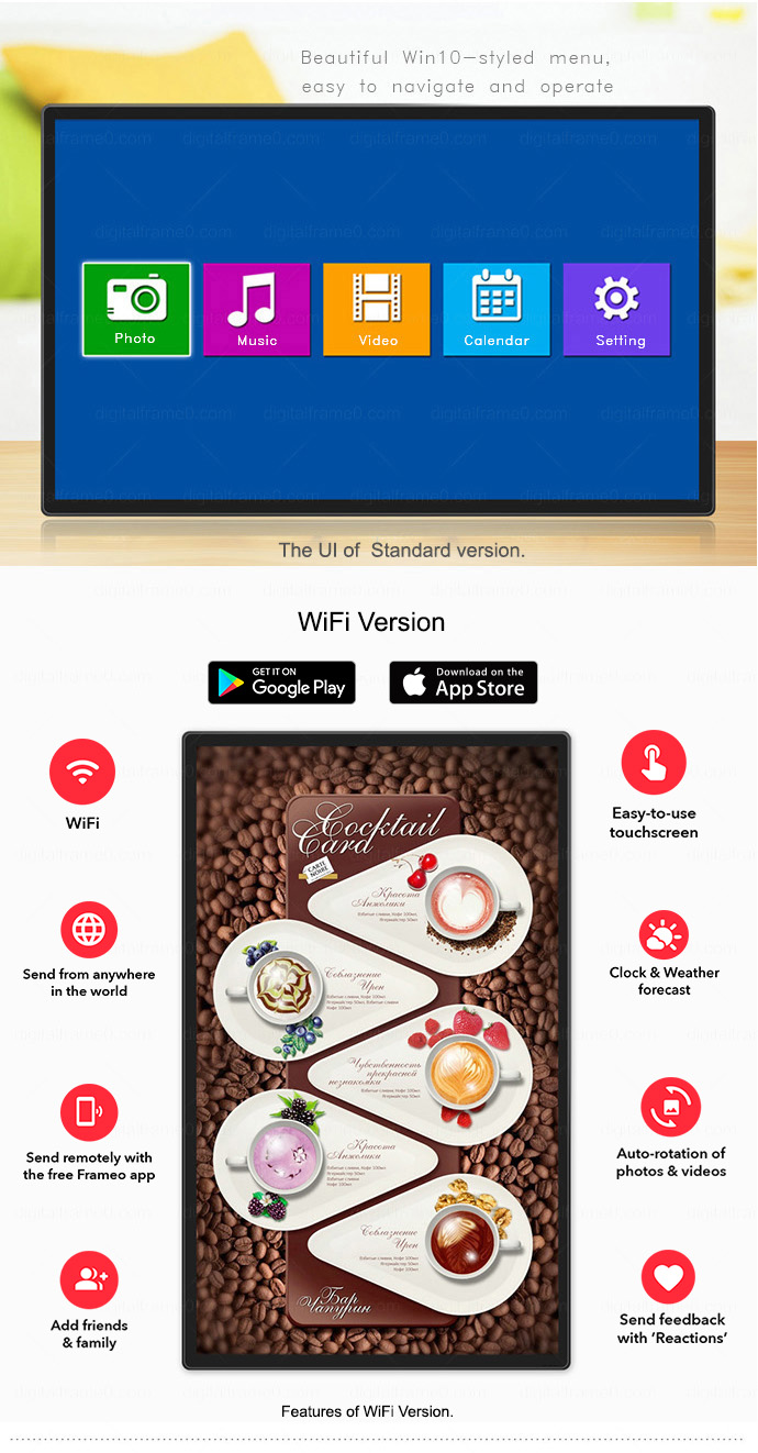 WiFi version available