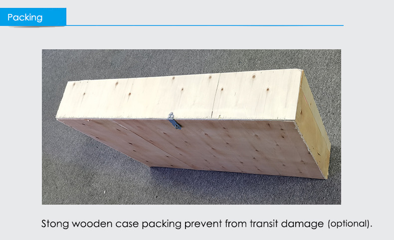 Strong wooden case packaging