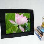 12 inch black digital photo frame